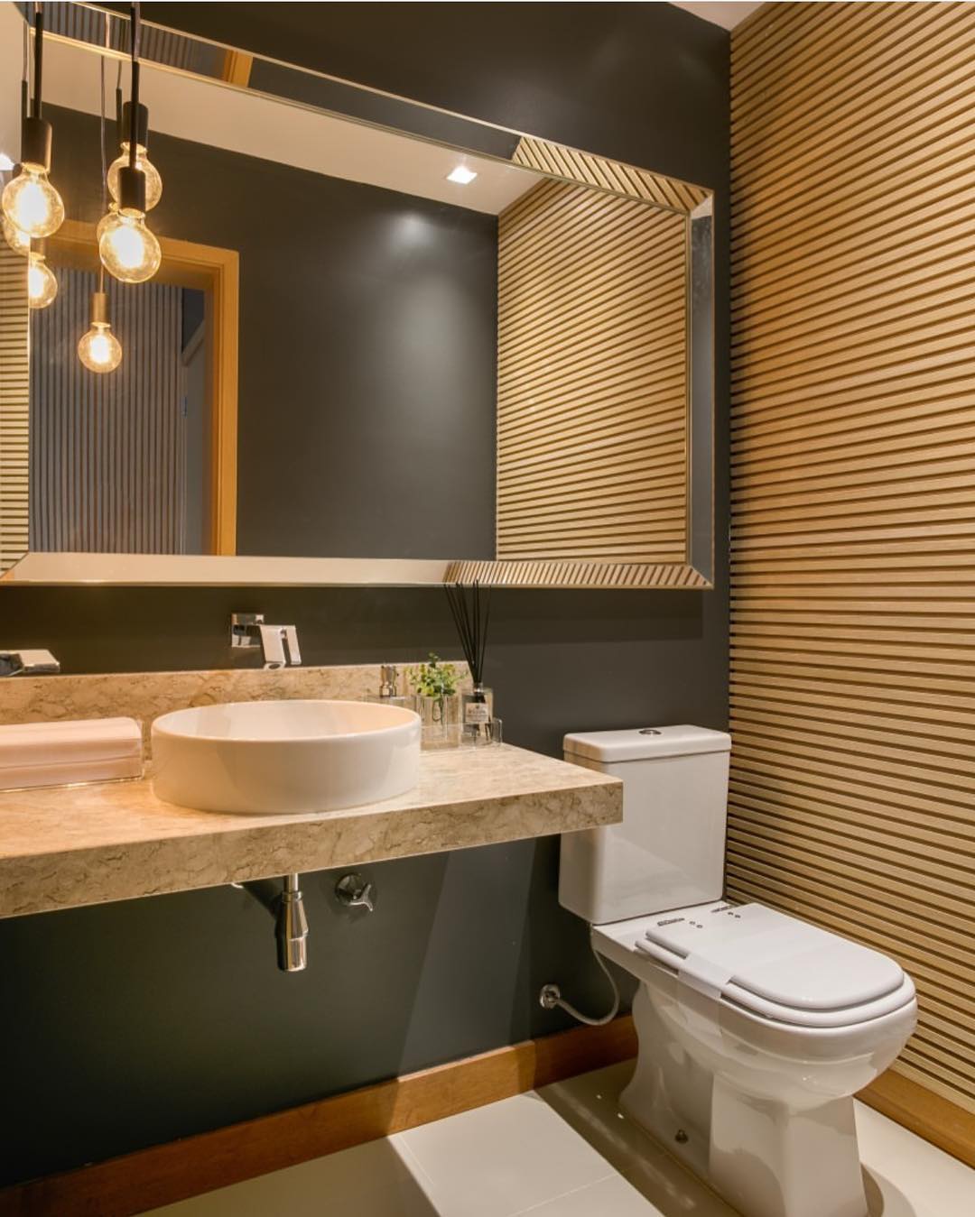 Lavabos decorados: 50+ dicas e inspirações de decoração - Dicas Decor