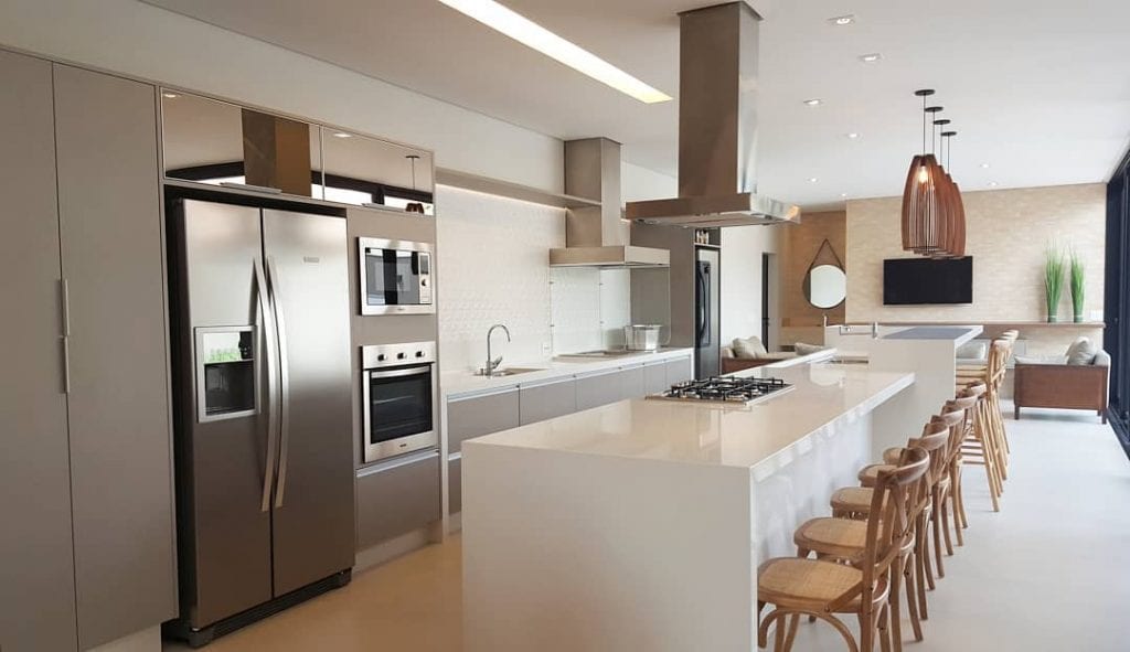 Cozinha gourmet: 60 belíssimas inspirações! - Dicas Decor