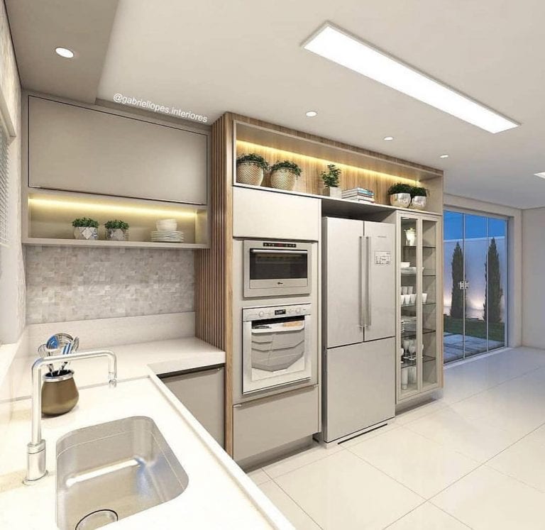 Cozinha gourmet: 60 belíssimas inspirações! - Dicas Decor