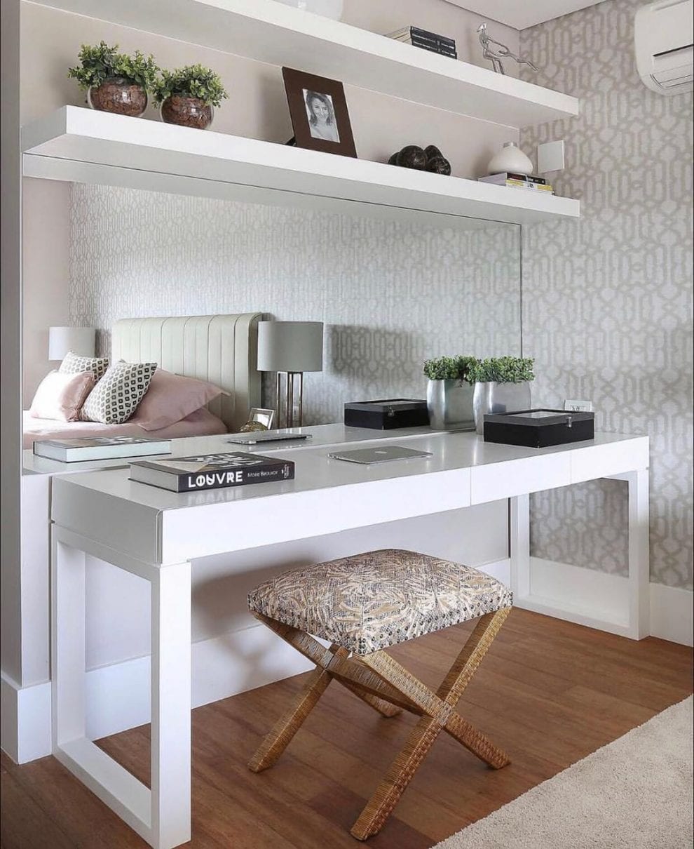 Penteadeira: 50 fotos, modelos e inspirações para ter a sua! - Dicas Decor