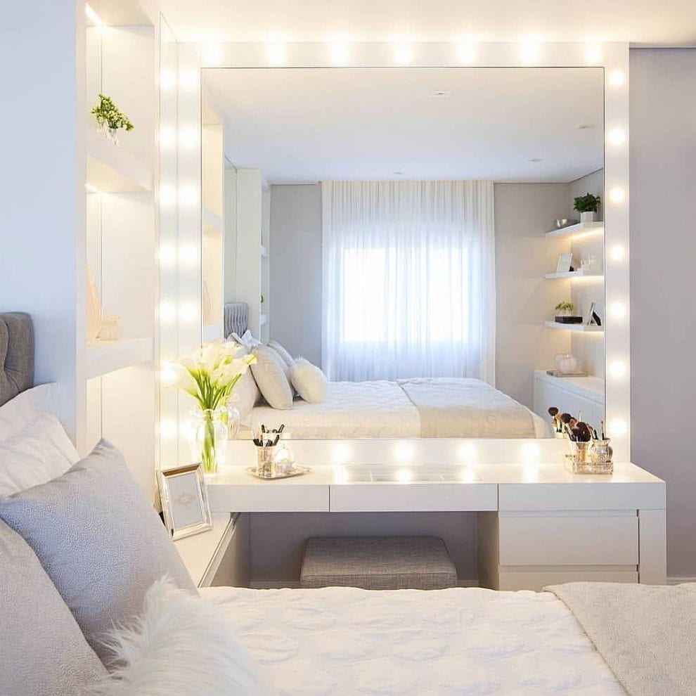 Penteadeira: 50 fotos, modelos e inspirações para ter a sua! - Dicas Decor