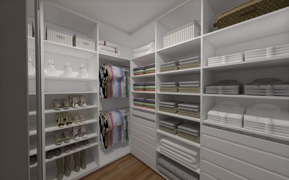 Projetos de closet: 40 projetos com medidas e tamanhos - Dicas Decor