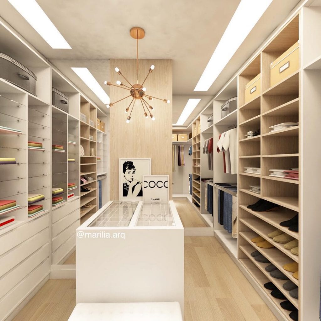 Closet para Casal: 40 projetos e inspirações - Dicas Decor