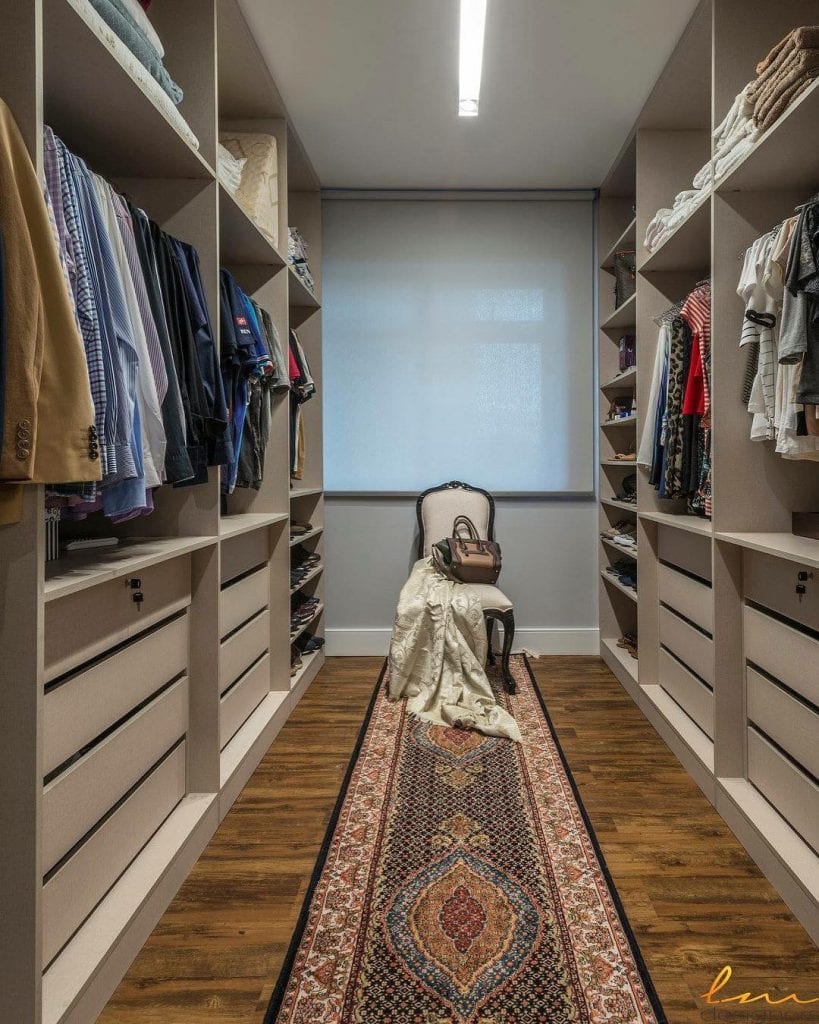 Closet para Casal: 40 projetos e inspirações - Dicas Decor