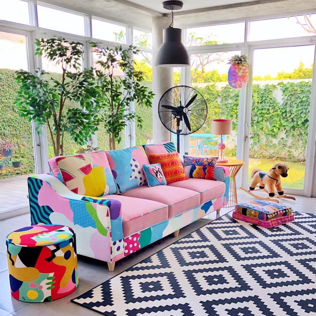 Sofá colorido: conheça 40 lindas ideias para sua sala! - Dicas Decor