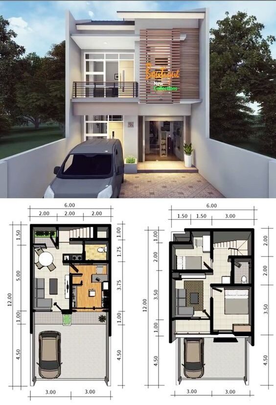 projeto de casa com varanda planta baixa