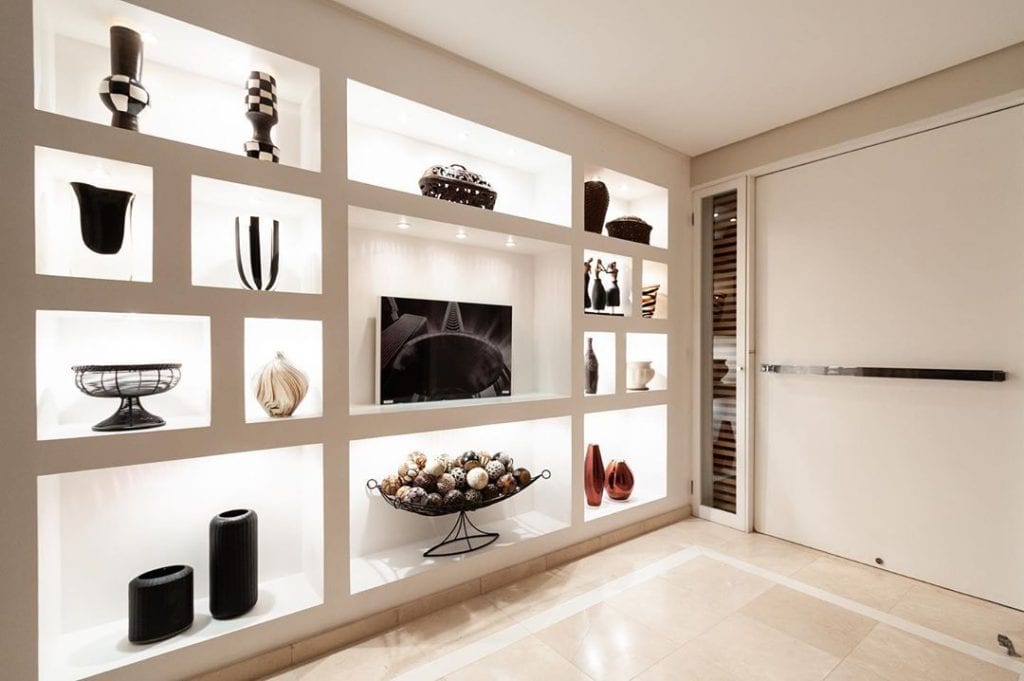 Nichos para sala: 60 ideias e modelos para comprar - Dicas Decor