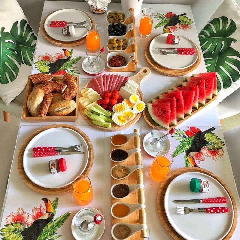 Mesa Posta Café da Manhã: como arrumar e 30 inspirações - Dicas Decor