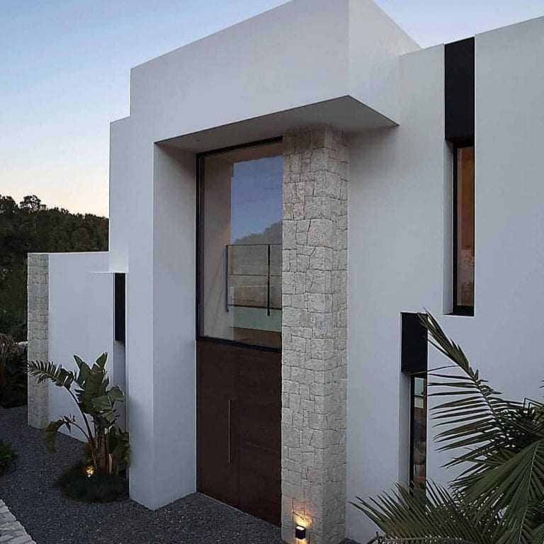 Fachada de casa com pedras: 50 incríveis ideias! - Dicas Decor
