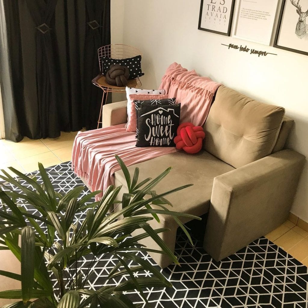 sofa pequeno apartamento