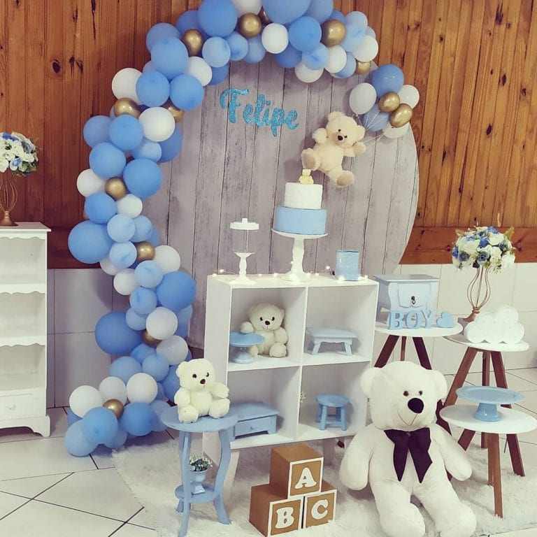 Decoração chá de bebê menino: +50 fotos, ideias e dicas! - Dicas Decor