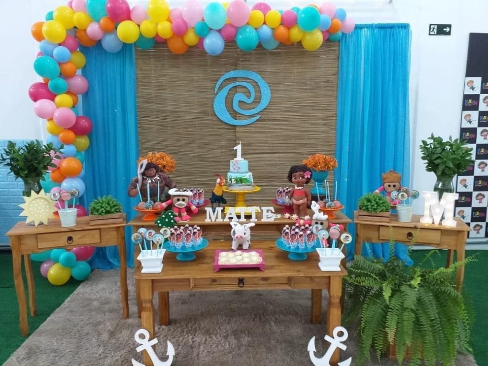 Decoração Da Moana Simples | decoração moana em 2025 – YUUH