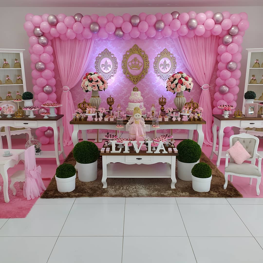decoração festa princesa
