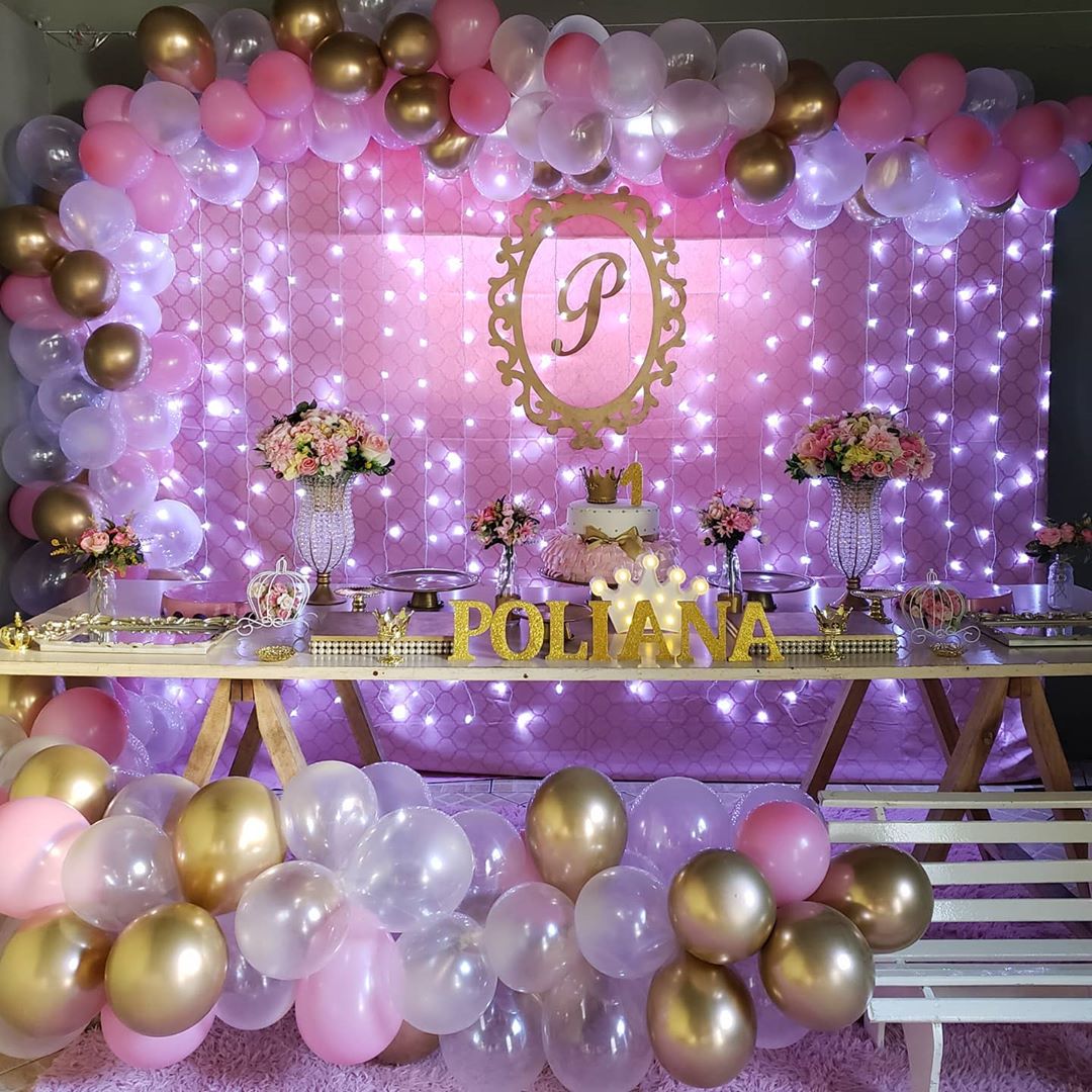 decoração festa tema princesa