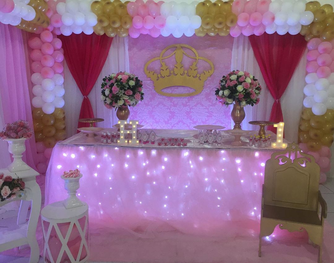 decoração festa princesa