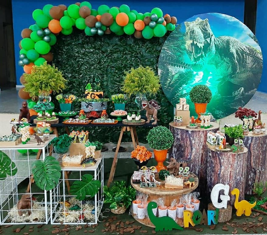 Festa Dinossauro: +67 Ideias para Decorar sua Festa