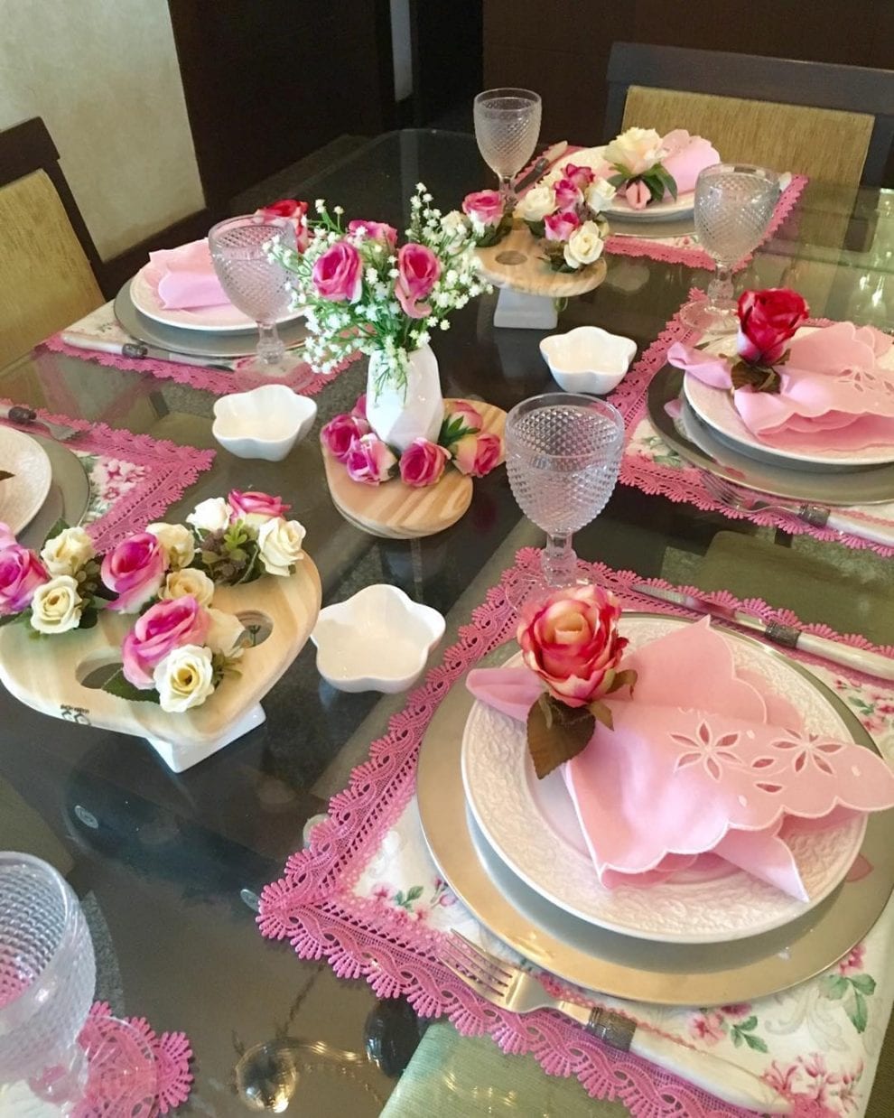 Mesa posta Dia das Mães: 40 belas inspirações! - Dicas Decor