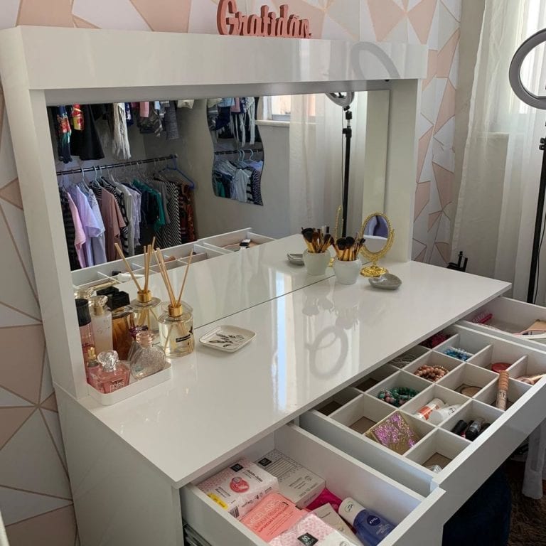 Como Organizar Penteadeira? Veja 6 Dicas Incríveis + Fotos! - Dicas Decor